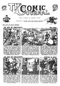 Cover The Illustrated Comic Journal #11