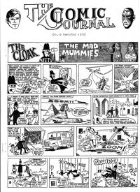 Cover The Illustrated Comic Journal #12